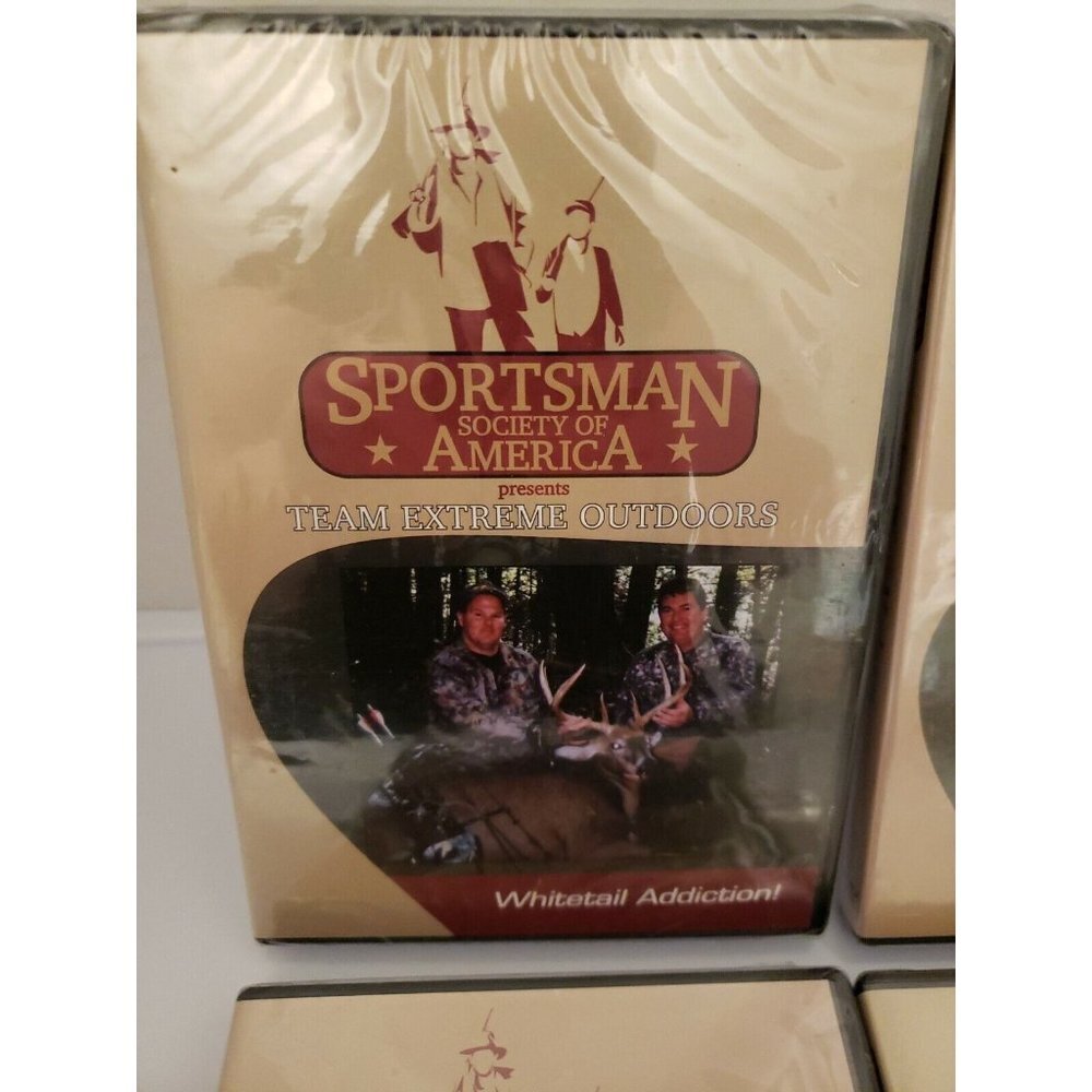 (Lot of 4) SPORTSMAN SOCIETY OF AMERICA‎ Team Extreme Outdoors Hunting DVDs - Picture 3 of 6